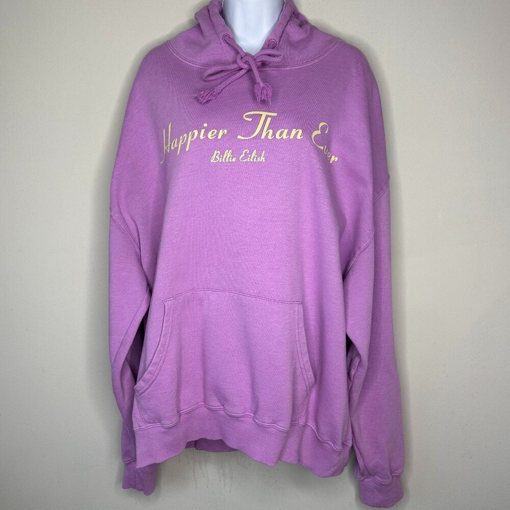 Lavender Graphic Hoodie by Billie Eilish